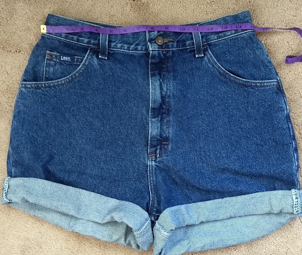 Lee Jeans super high waist mom shorts